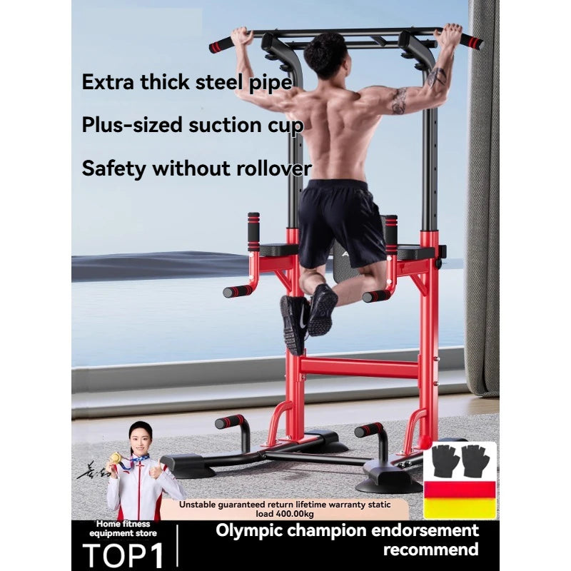 Indoor Pull-Up Bar - Floor-Standing Home Fitness Equipment