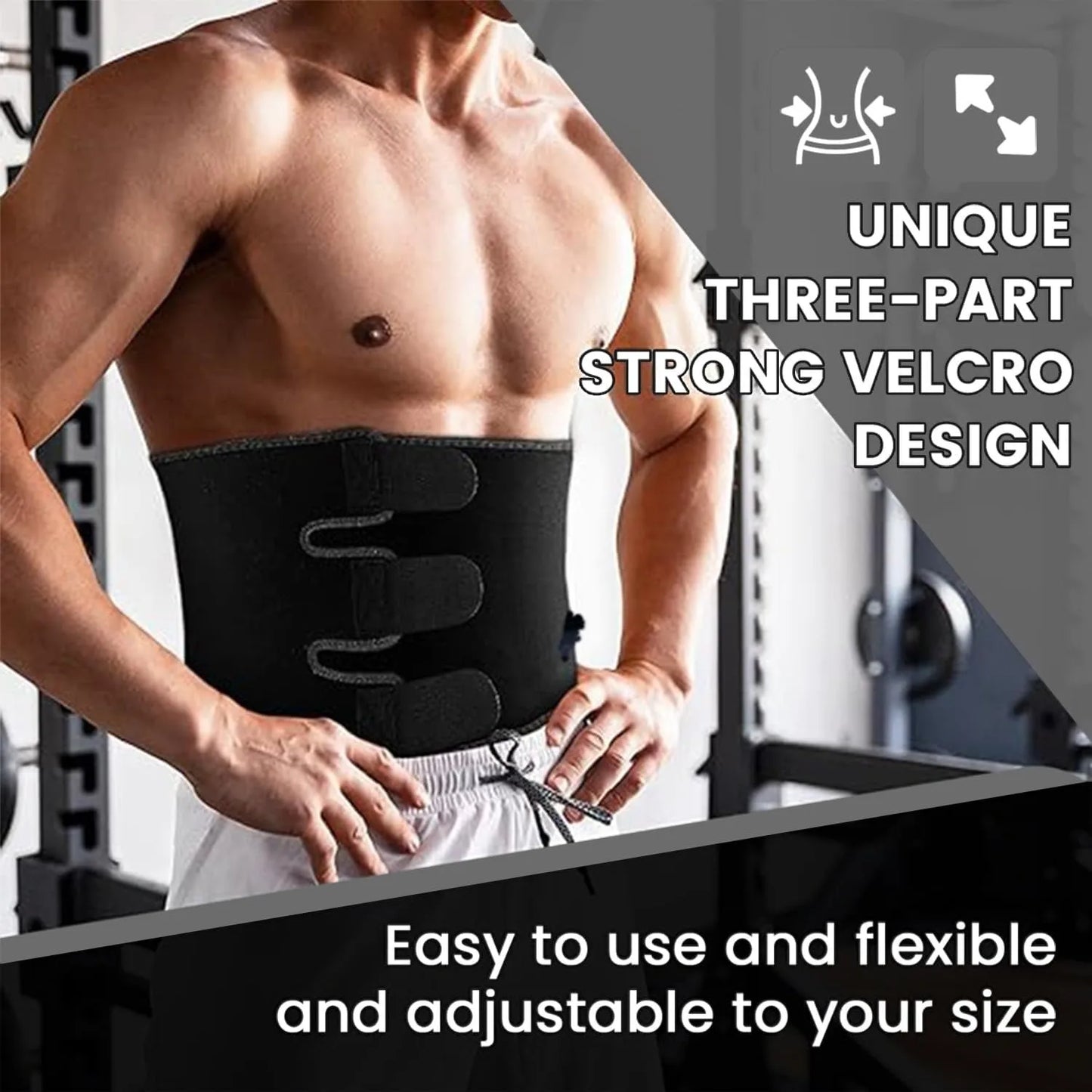 Sweat Waist Trimmer Belt