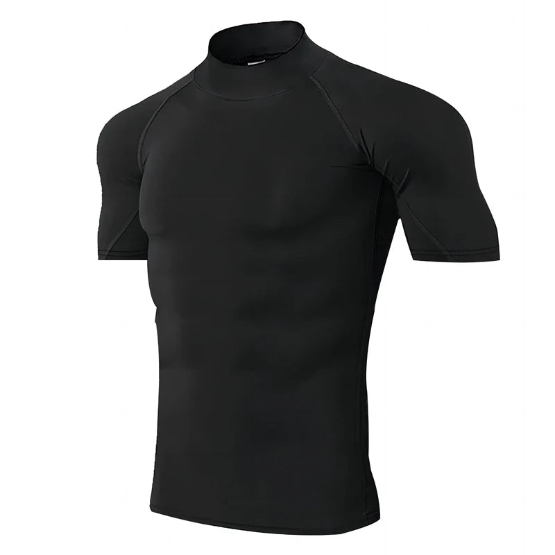 Men's Compression T-Shirt - Quick Dry Bodybuilding Top