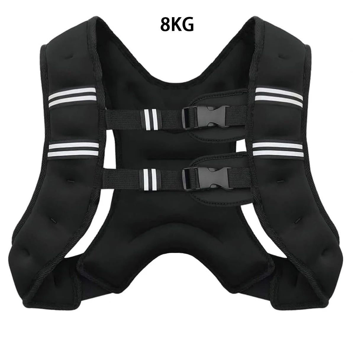 Weighted Vest - Reflective Stripes for Workout & Running
