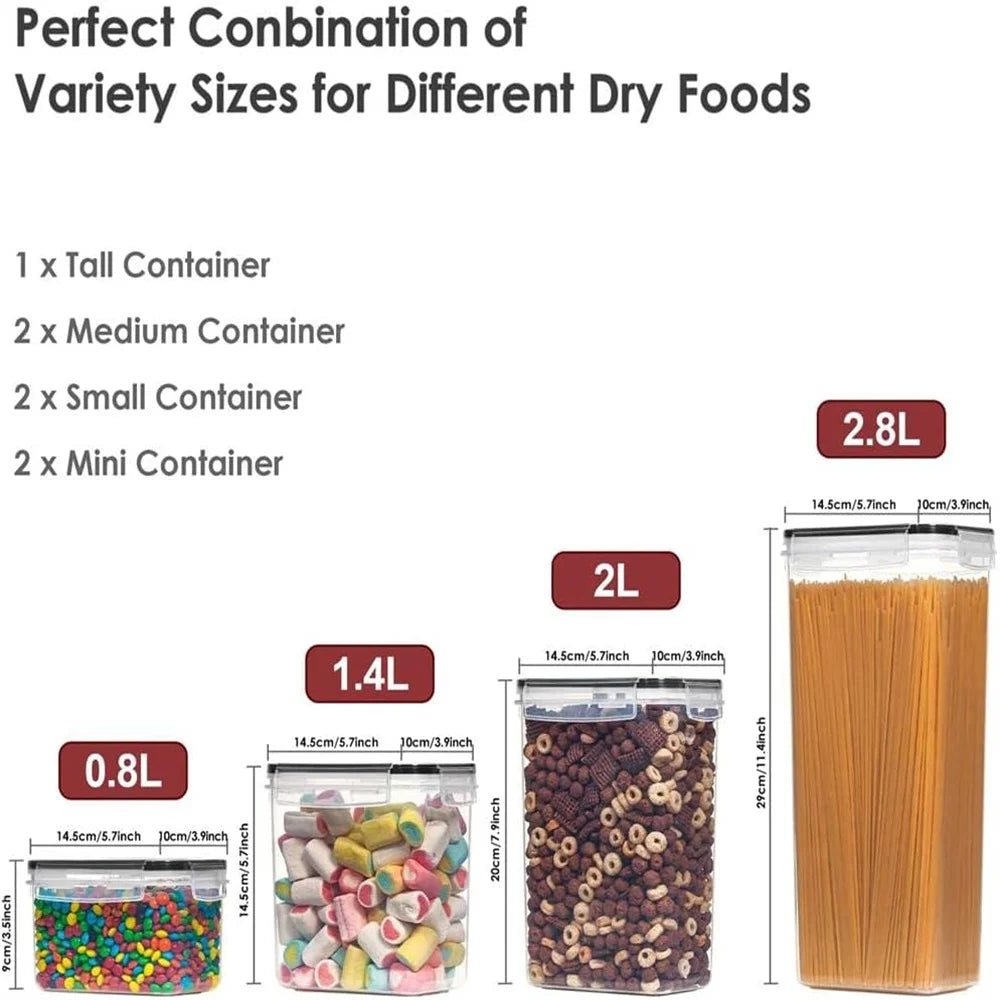 7-Piece Food Storage Container Set