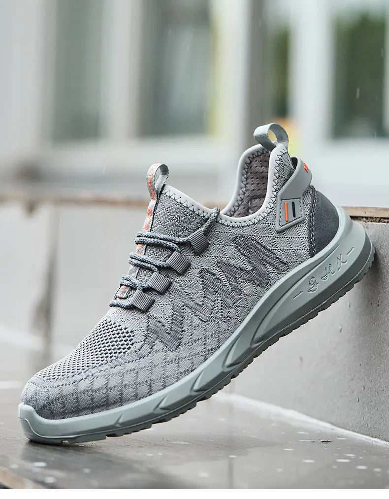 Steel Toe Work Shoes – Lightweight, Breathable Safety