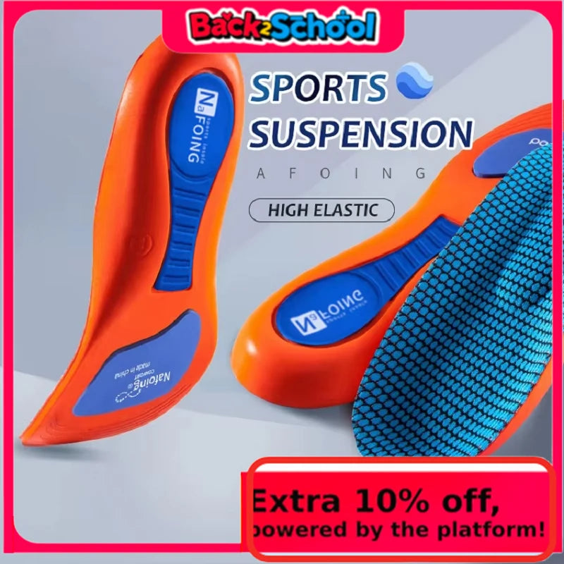 Orthopedic Sport Insoles - EVA Breathable Shock Absorption