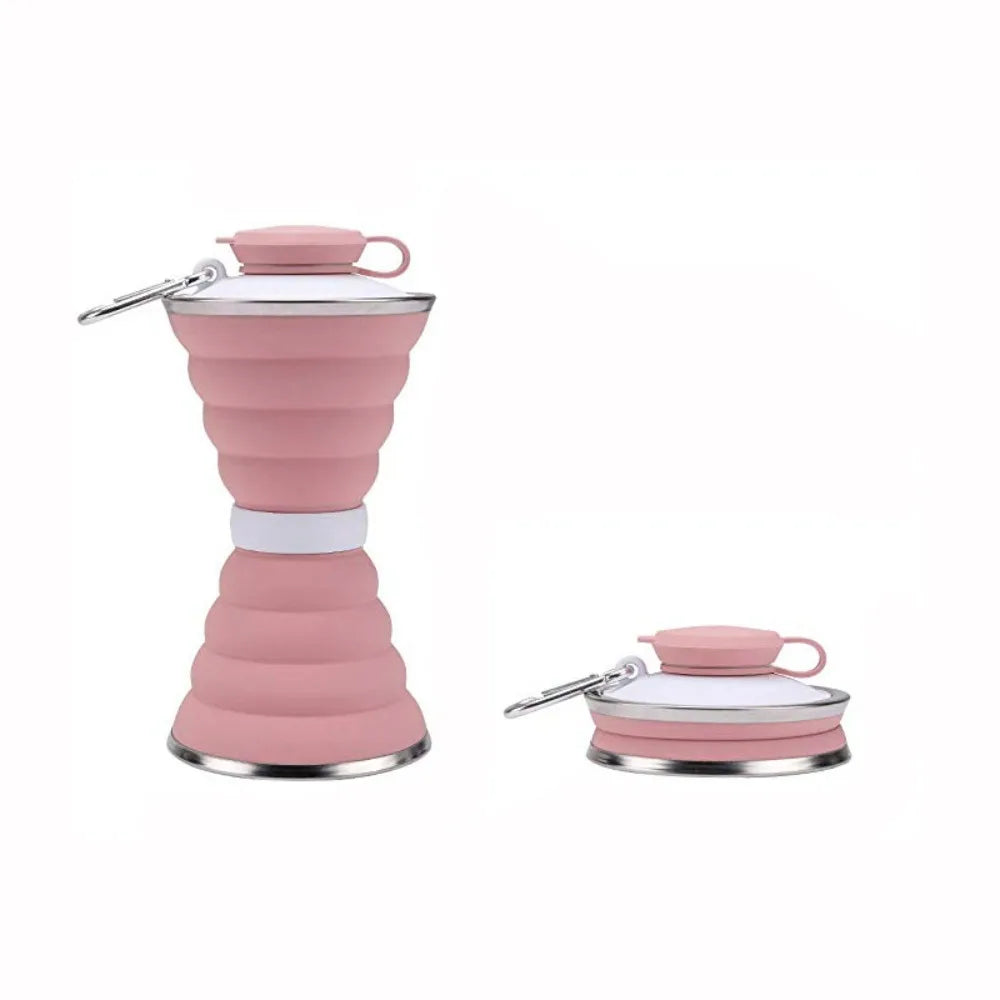 Collapsible Silicone Water Bottle - 500ml