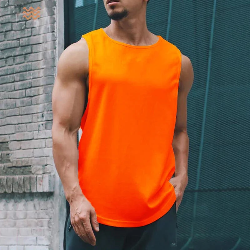 Men's Bodybuilding Tank Top - Sleeveless Gym Vest