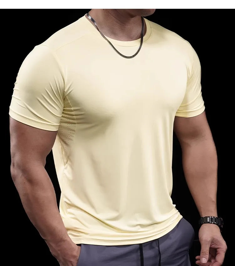 Men's Basketball Training T-Shirt - Quick-Dry Sports Top