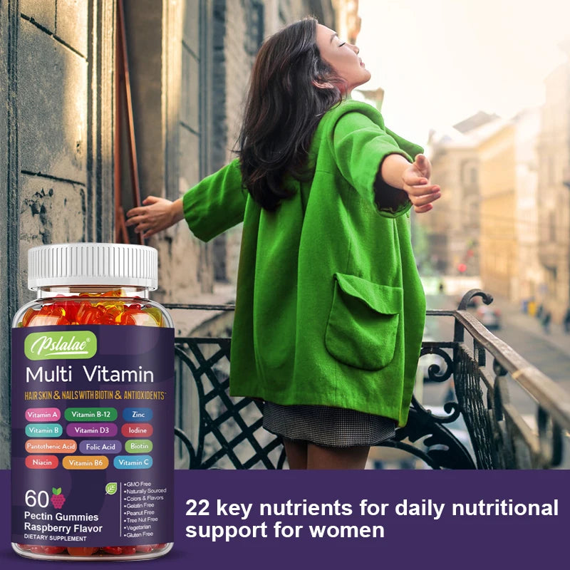 Multivitamin Gummies - Energy & Immune Support with Antioxidants