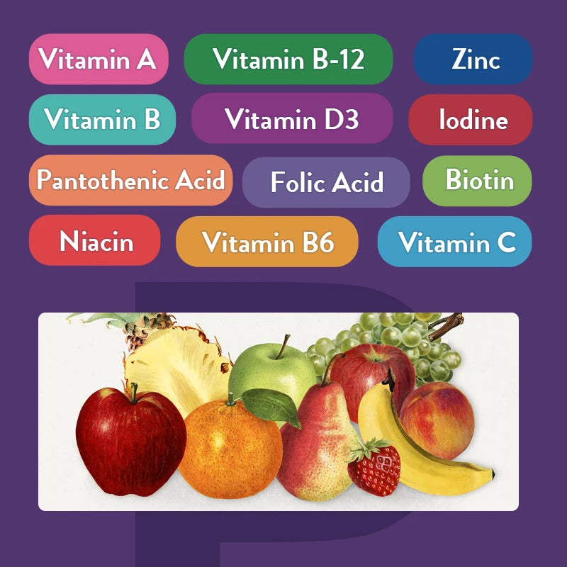 Multivitamin Gummies - Energy & Immune Support with Antioxidants