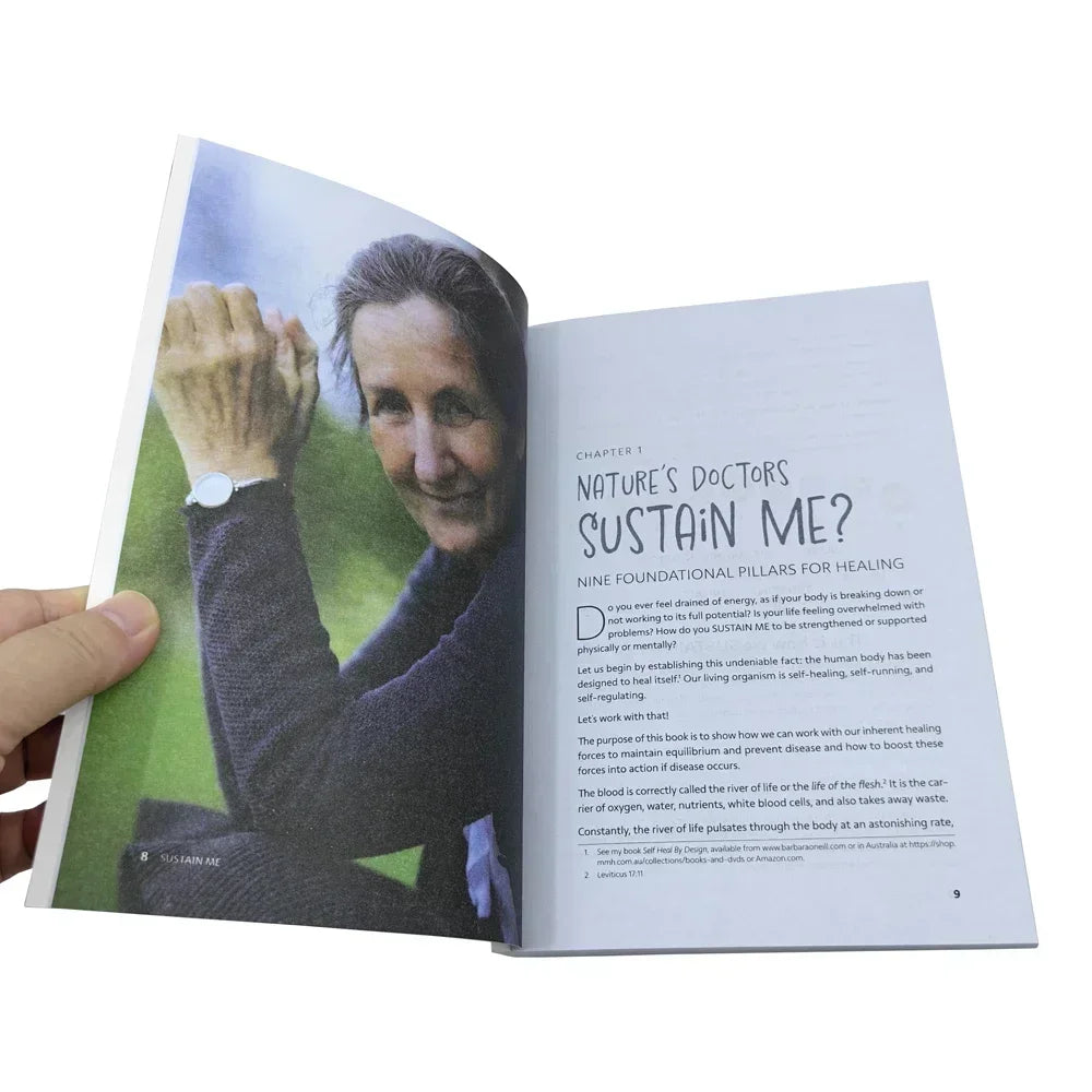 Sustain Me Book - Inspirational Life Enhancement Guide