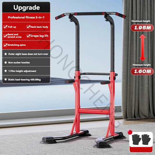 Indoor Pull-Up Bar - Floor-Standing Home Fitness Equipment