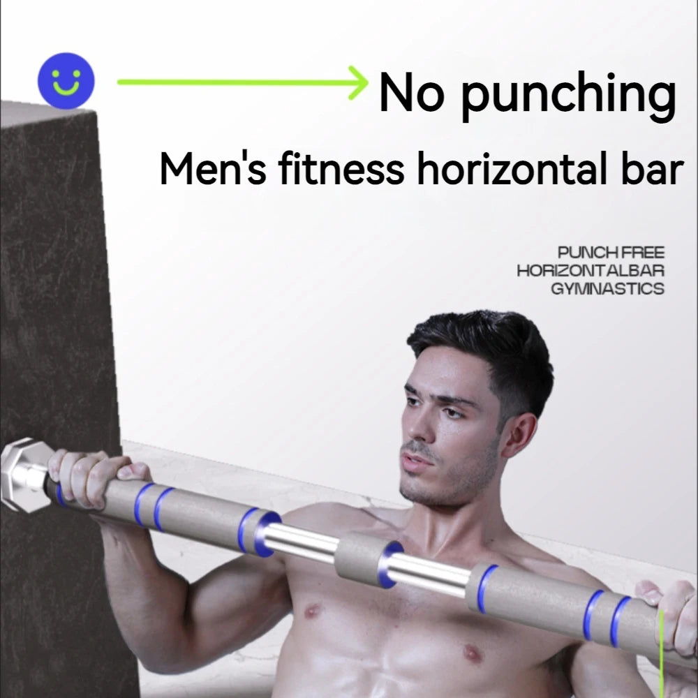 Telescopic Doorway Pull-Up Bar - Non-Slip Chin-Up Fitness Equipment