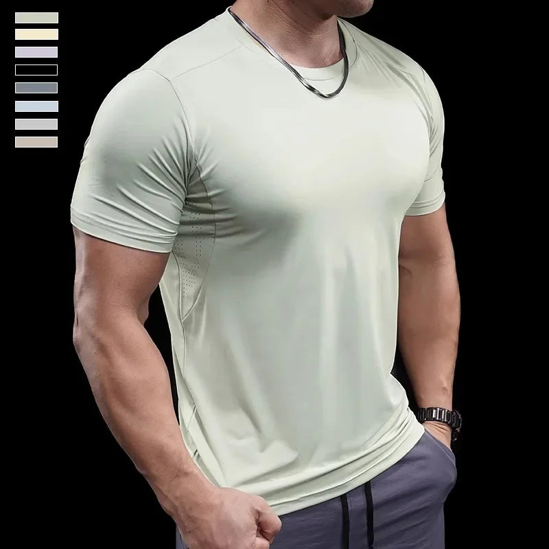 Men's Basketball Training T-Shirt - Quick-Dry Sports Top