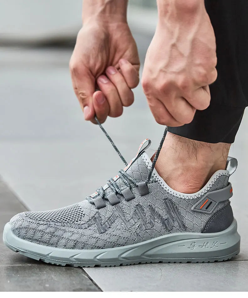 Steel Toe Work Shoes – Lightweight, Breathable Safety
