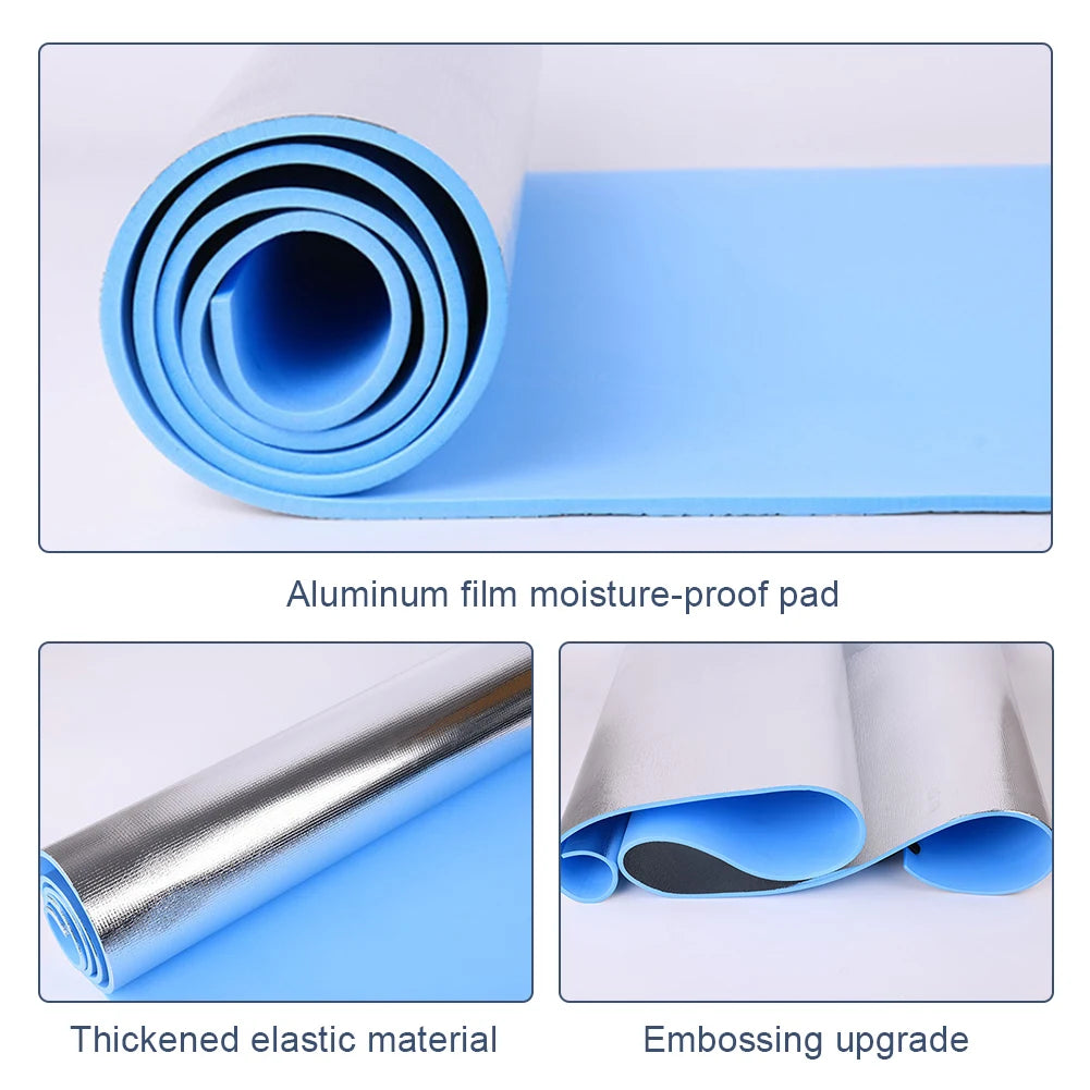Premium Yoga Mat - 6mm/8mm/10mm Anti-Slip EVA Foam