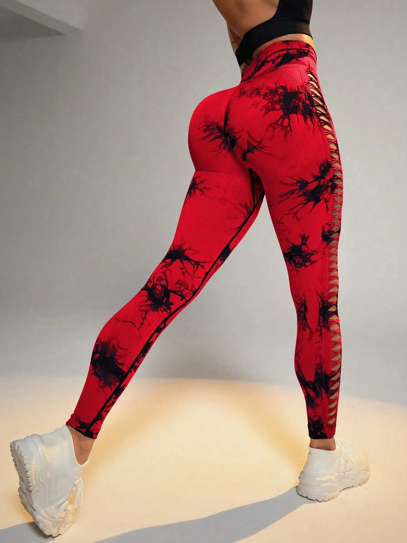 Tie Dye Seamless Leggings - High Waist Scrunch Butt Lifting