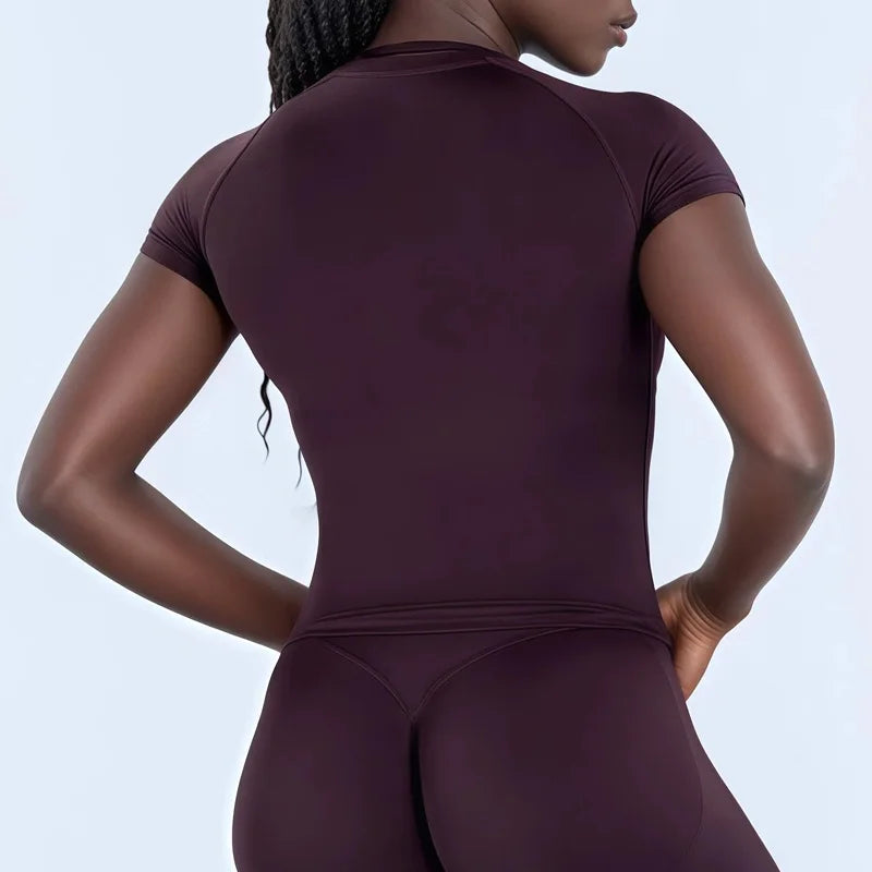 Women's Running T-Shirt - Quick Dry Breathable Sports Top