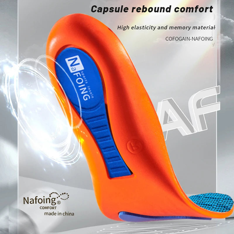 Orthopedic Sport Insoles - EVA Breathable Shock Absorption