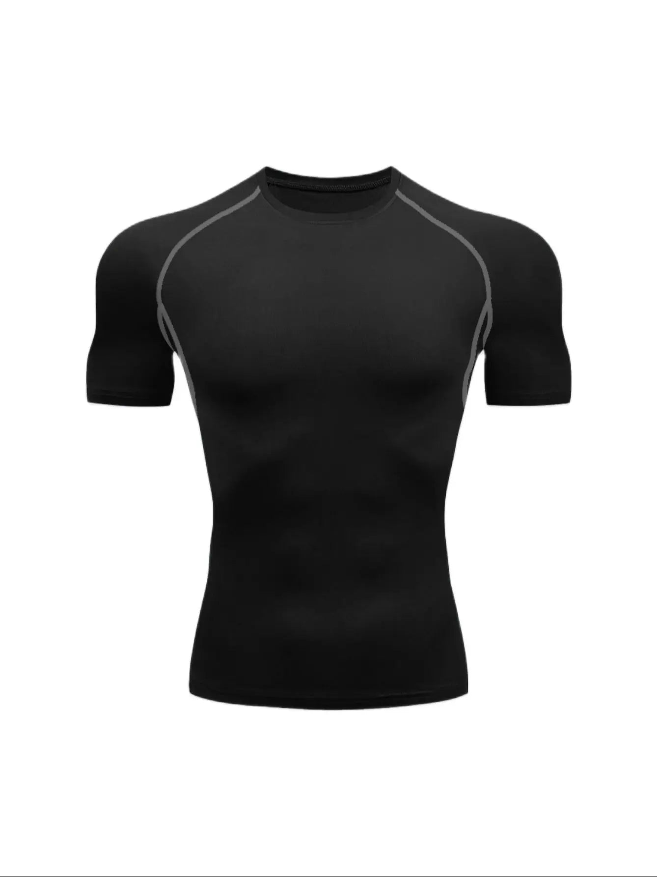 Men's Gym Training Compression T-Shirt - Breathable Stretchy Top