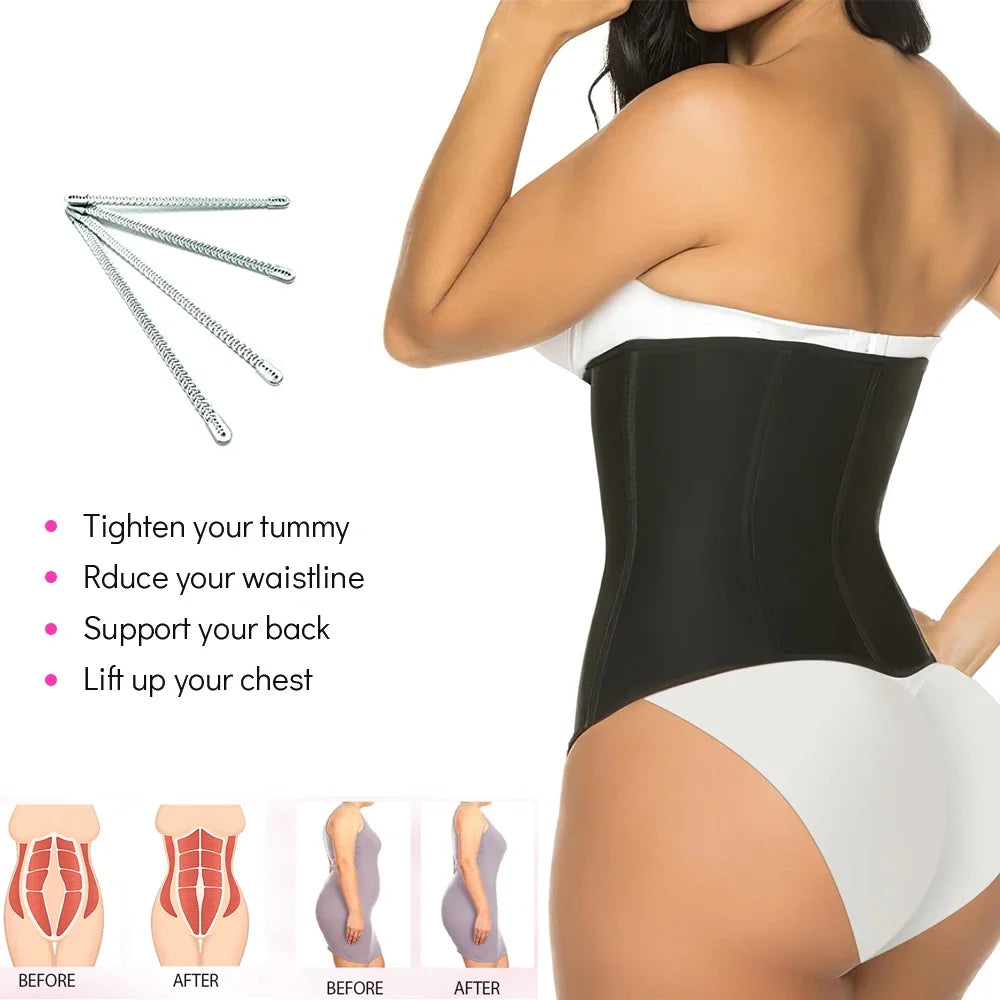 Women's Waist Trainer - Tummy Control Workout Cincher