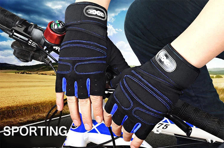 Weight Lifting Gym Gloves - Wrist Support Fitness Gloves