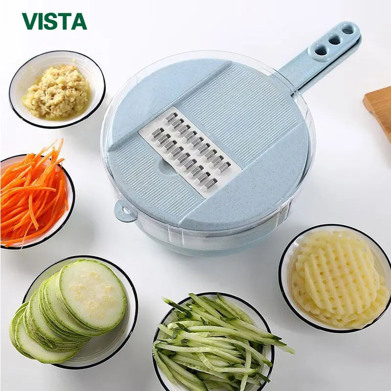 Multifunctional Vegetable Chopper - Kitchen Slicer & Grater
