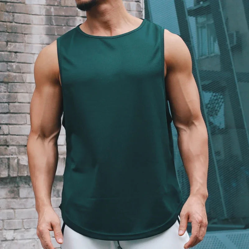 Men's Bodybuilding Tank Top - Sleeveless Gym Vest