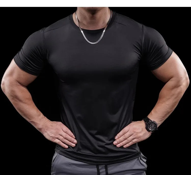Men's Basketball Training T-Shirt - Quick-Dry Sports Top