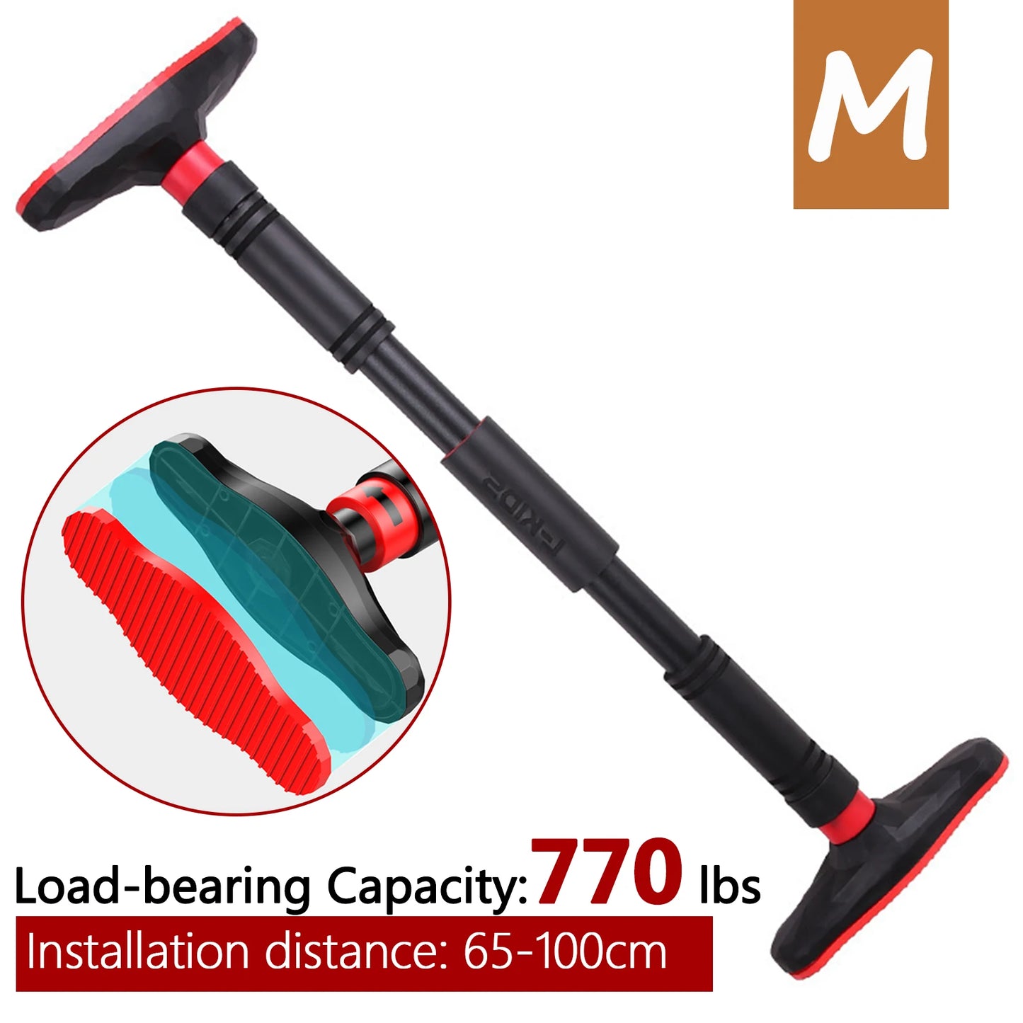 Doorway Pull-Up Bar - Adjustable Chin-Up Bar for Home Gym