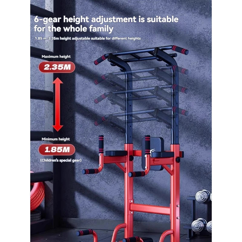 Indoor Pull-Up Bar - Floor-Standing Home Fitness Equipment