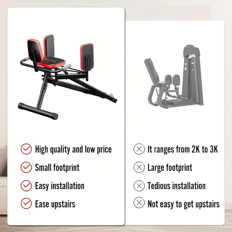 Hip & Thigh Exercise Equipment - Adjustable Resistance Trainer