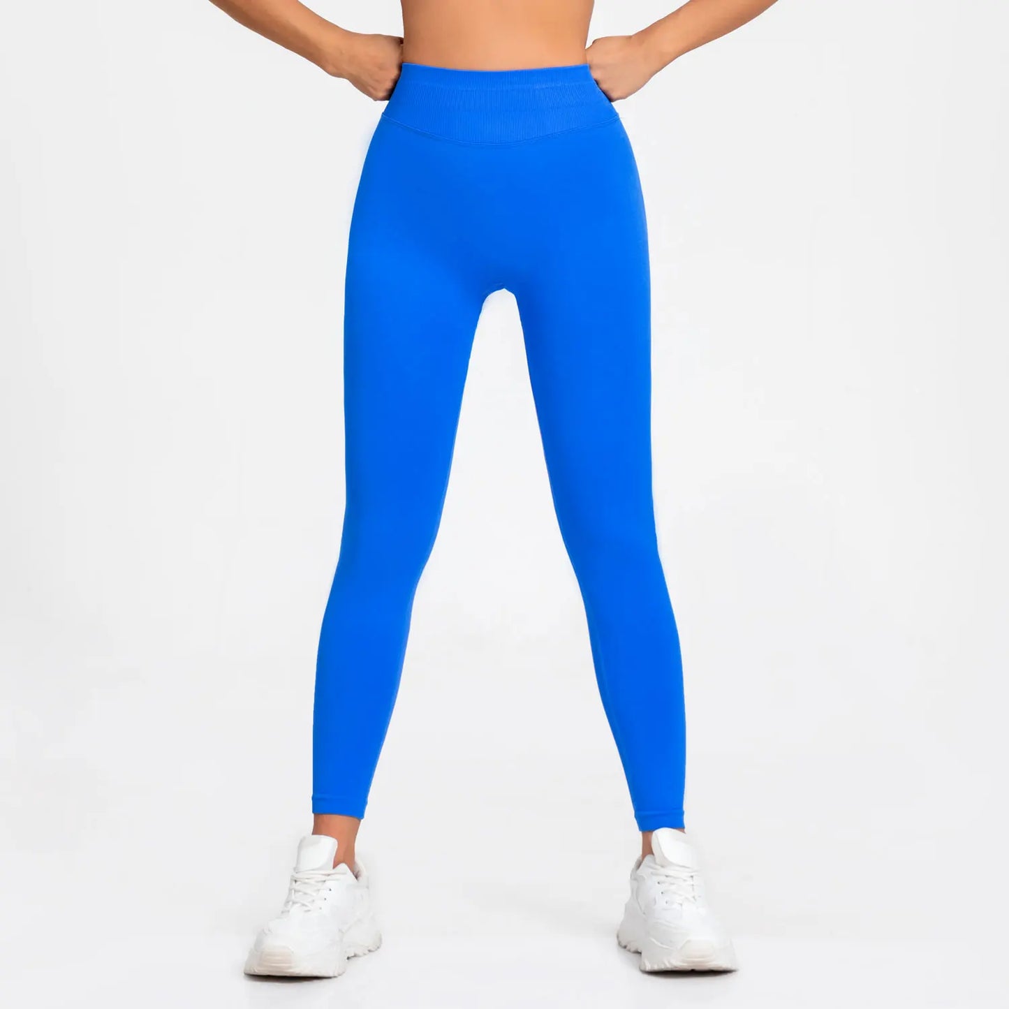 High-Impact Seamless Leggings - Scrunch Butt Design