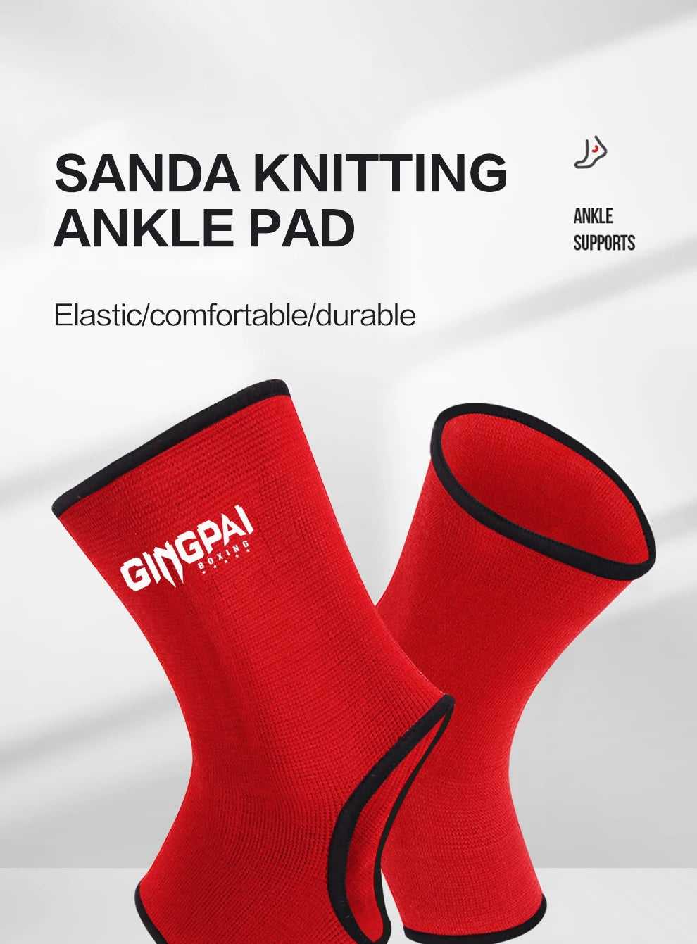Muay Thai Ankle Support - Kickboxing Boxing Foot Protector