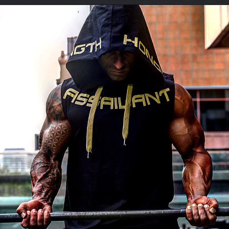 Men's Gym Tank Top - Sleeveless Bodybuilding Vest