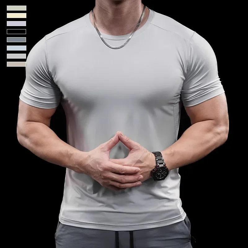 Men's Basketball Training T-Shirt - Quick-Dry Sports Top