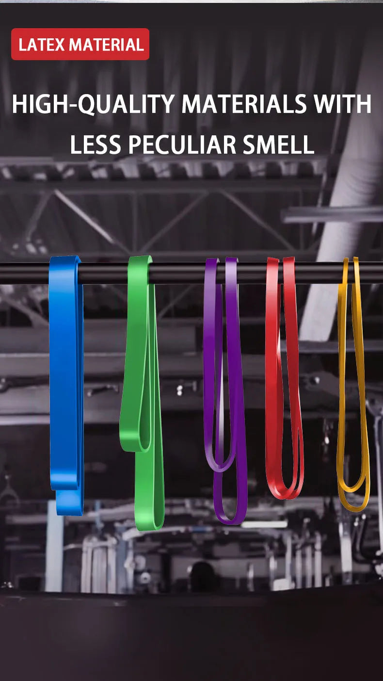 Resistance Band Set - Pull-Up Assistance & Stretch Bands