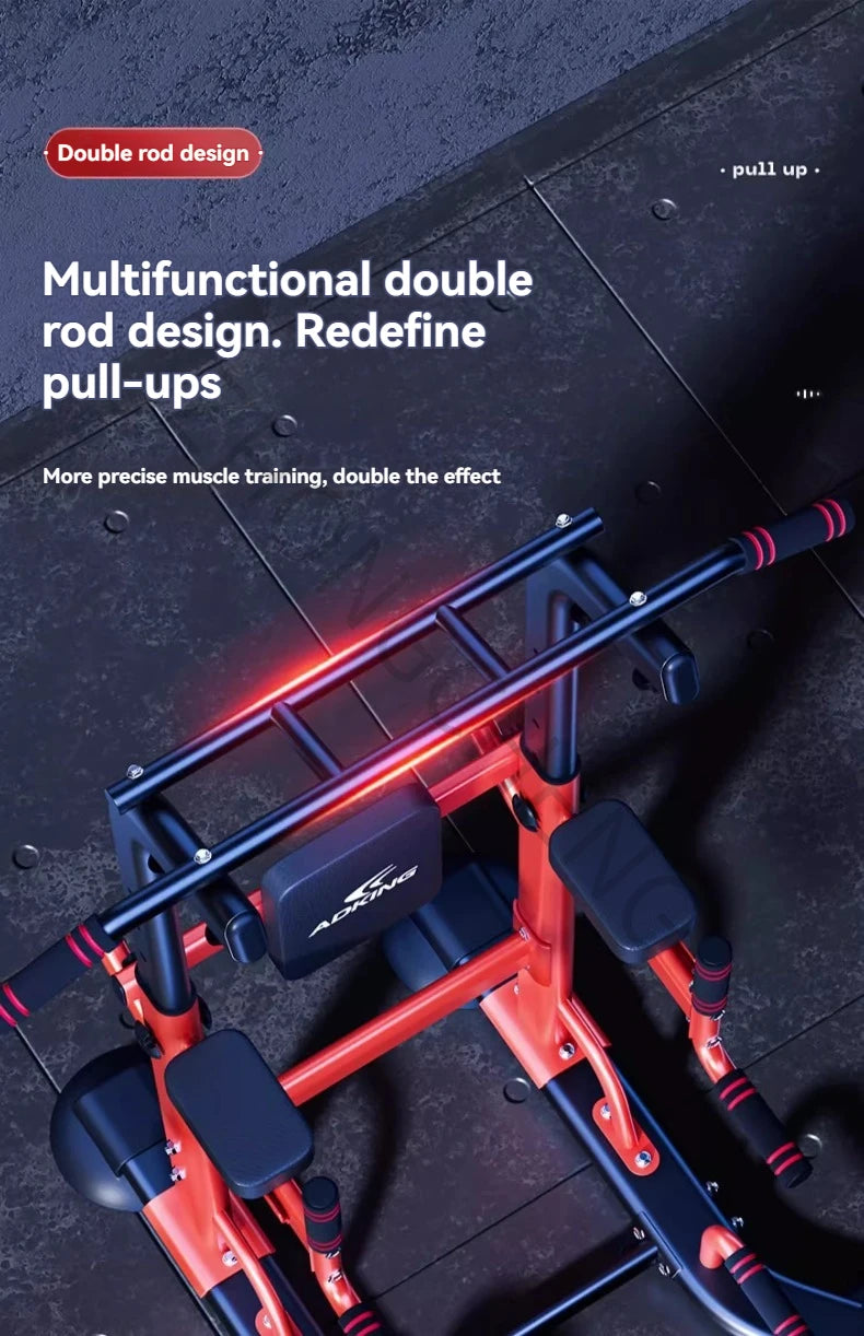 Indoor Pull-Up Bar - Floor-Standing Home Fitness Equipment