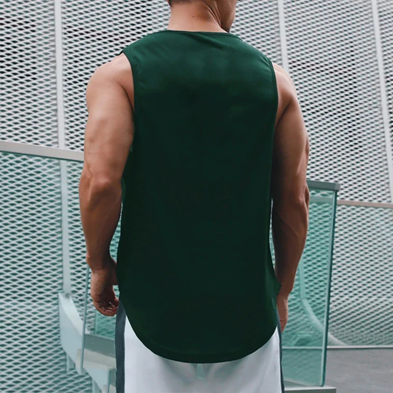 Men's Bodybuilding Tank Top - Sleeveless Gym Vest