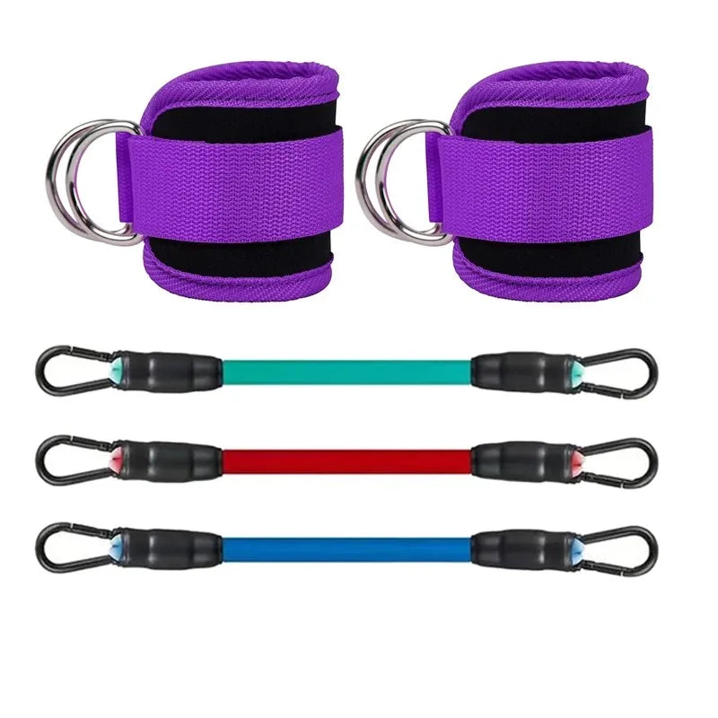 Ankle Resistance Bands Set for Glutes, Legs & Core Training
