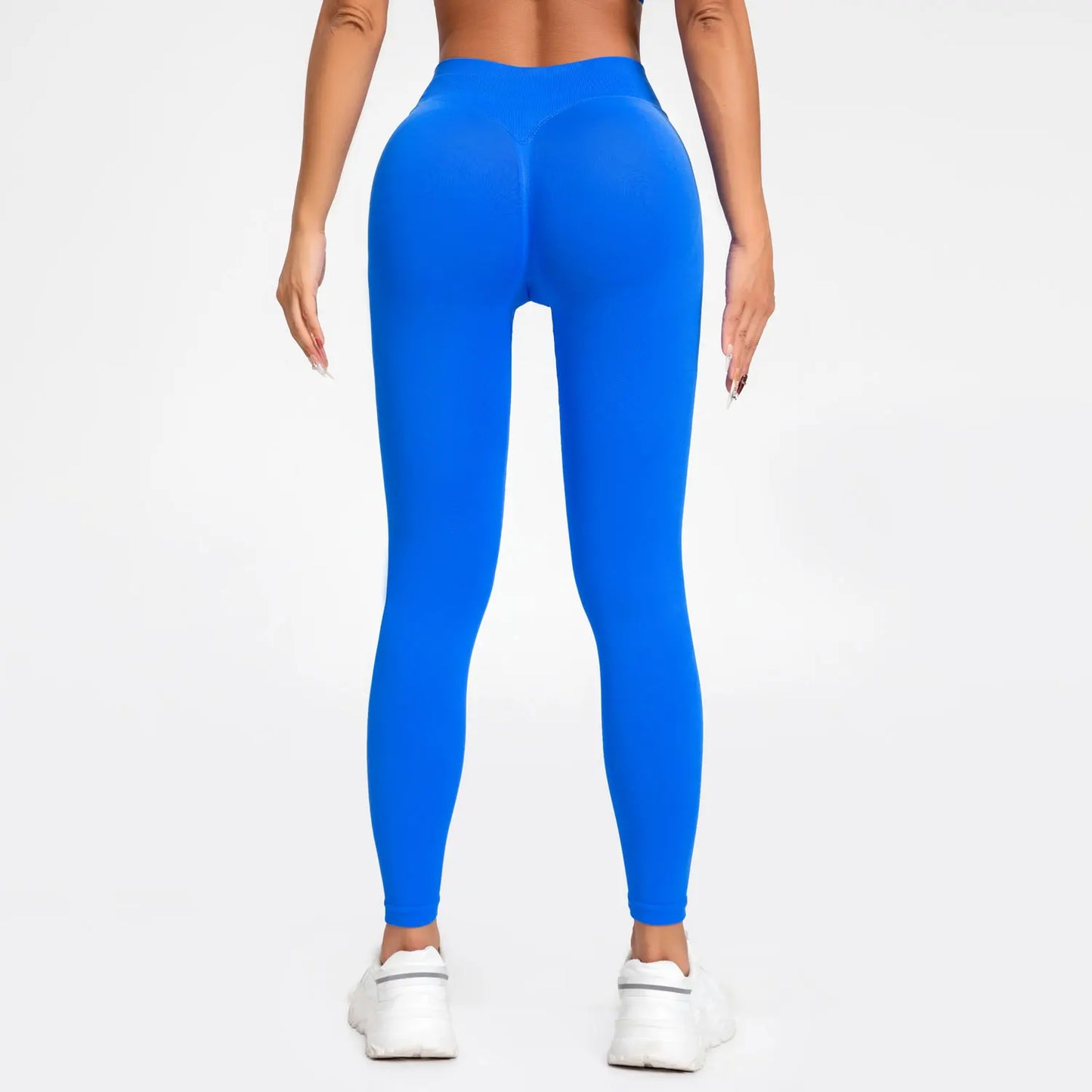 High-Impact Seamless Leggings - Scrunch Butt Design