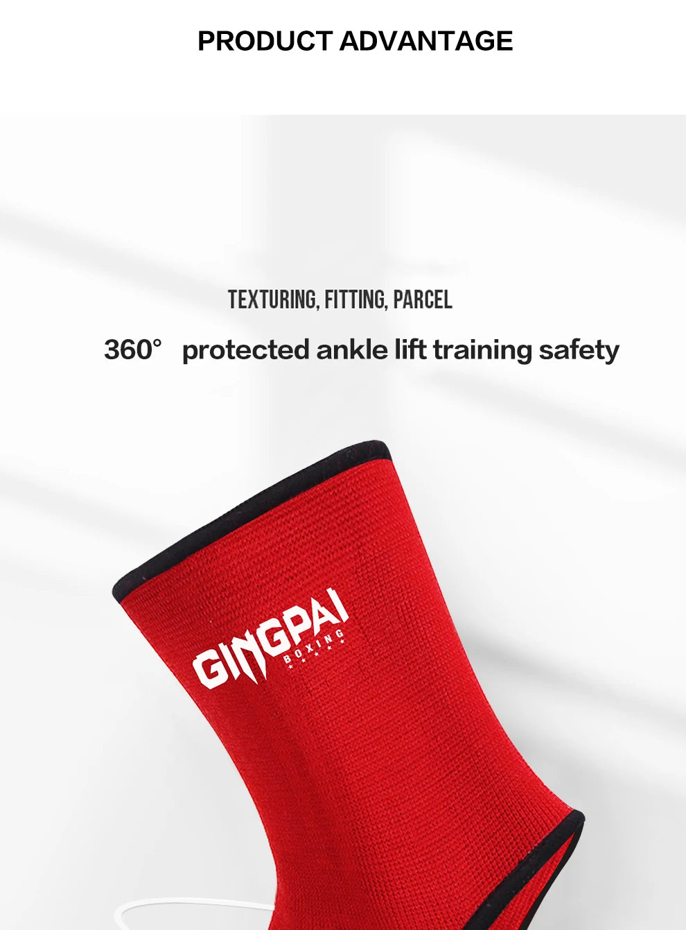 Muay Thai Ankle Support - Kickboxing Boxing Foot Protector