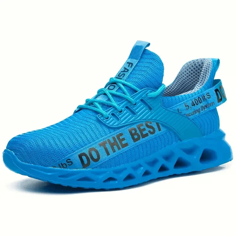 Lightweight Steel Toe Work Shoes with Breathable Safety Design