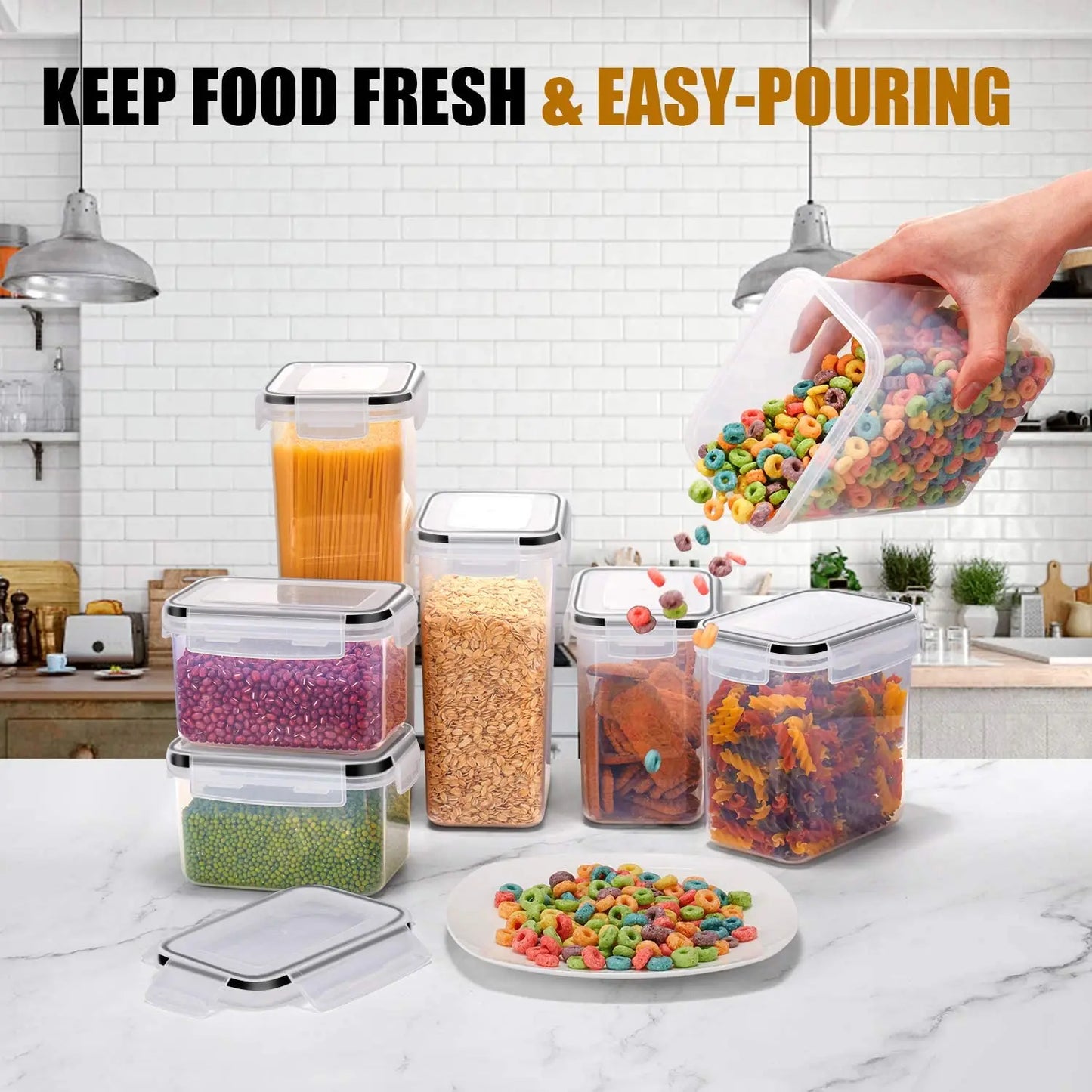 7-Piece Food Storage Container Set
