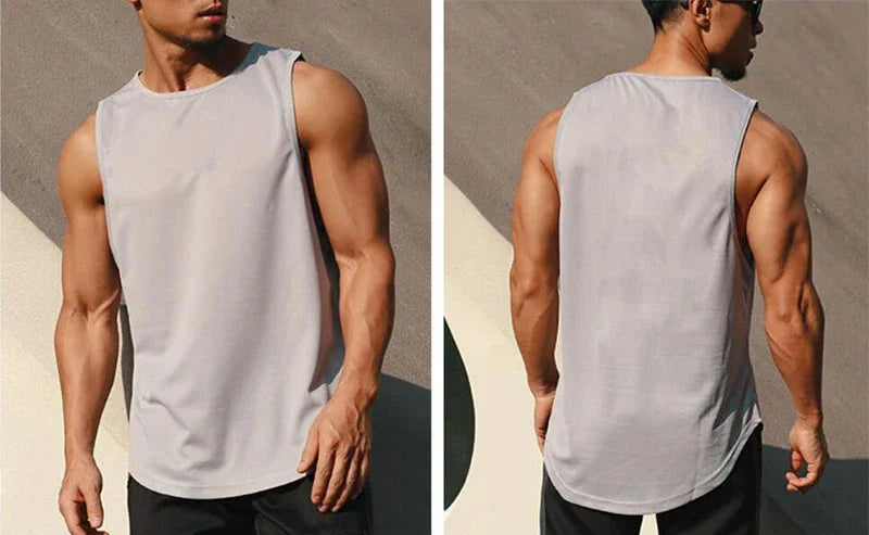 Men's Bodybuilding Tank Top - Sleeveless Gym Vest