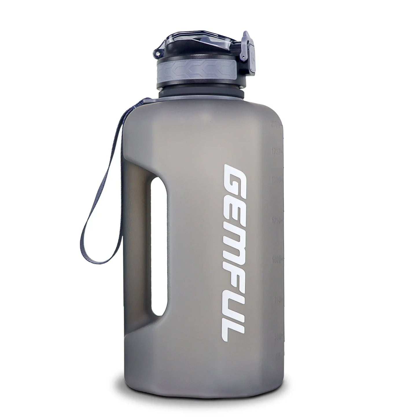 2.2 Liter Water Bottle with Straw - Large Sports Jug