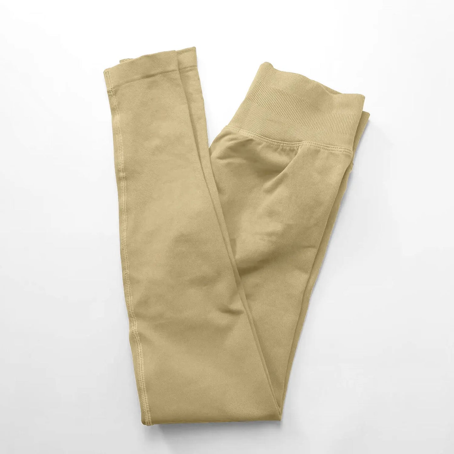 High-Impact Seamless Leggings - Scrunch Butt Design