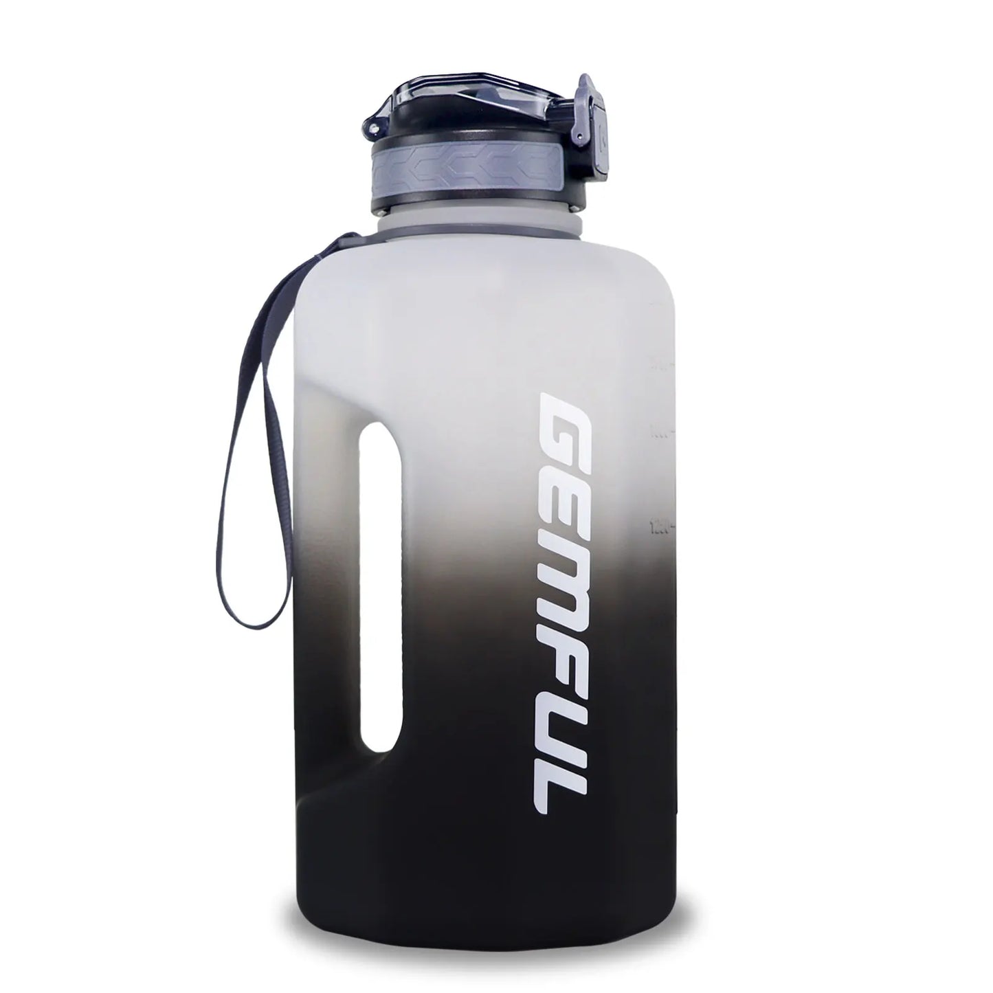 2.2 Liter Water Bottle with Straw - Large Sports Jug