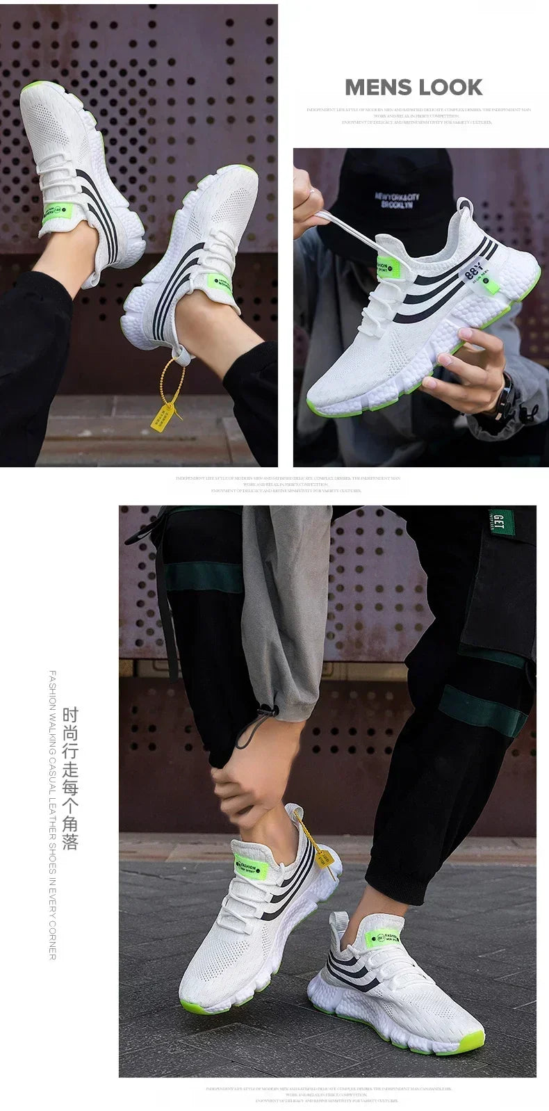 Tennis Sport Shoes – Casual Breathable Sneakers