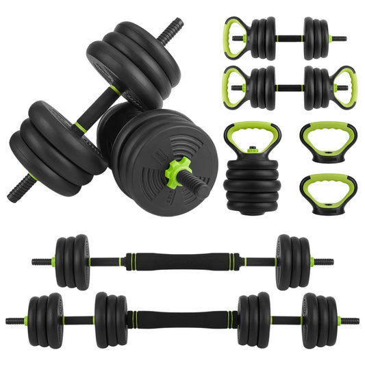 Adjustable Dumbbell Set - 44-88 lbs 4-in-1 Home Gym