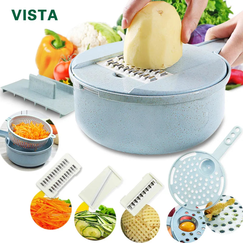 Multifunctional Vegetable Chopper - Kitchen Slicer & Grater