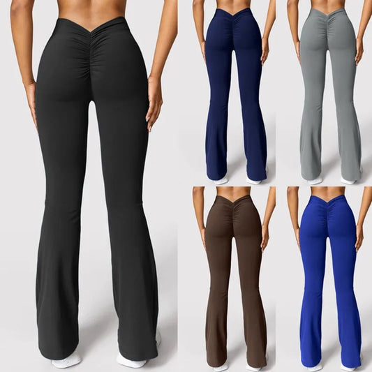 Women's V-Back High Waist Leggings